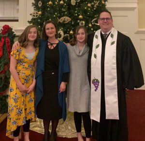 Rev. Aaron Logan and family